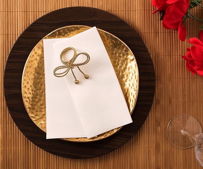 Dry Vibe Disposable Guest Towels (200 Pack), Linen-Feel Bathroom Napkins, Soft Cloth-Like Tissue 12"x17" White